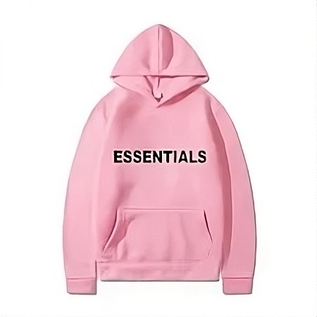 Essentials Fear of God Pink Pullover Hoodie – Adorable